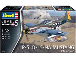 Revell 03838 1/32nd P-51D Mustang Late Version Fighter Kit