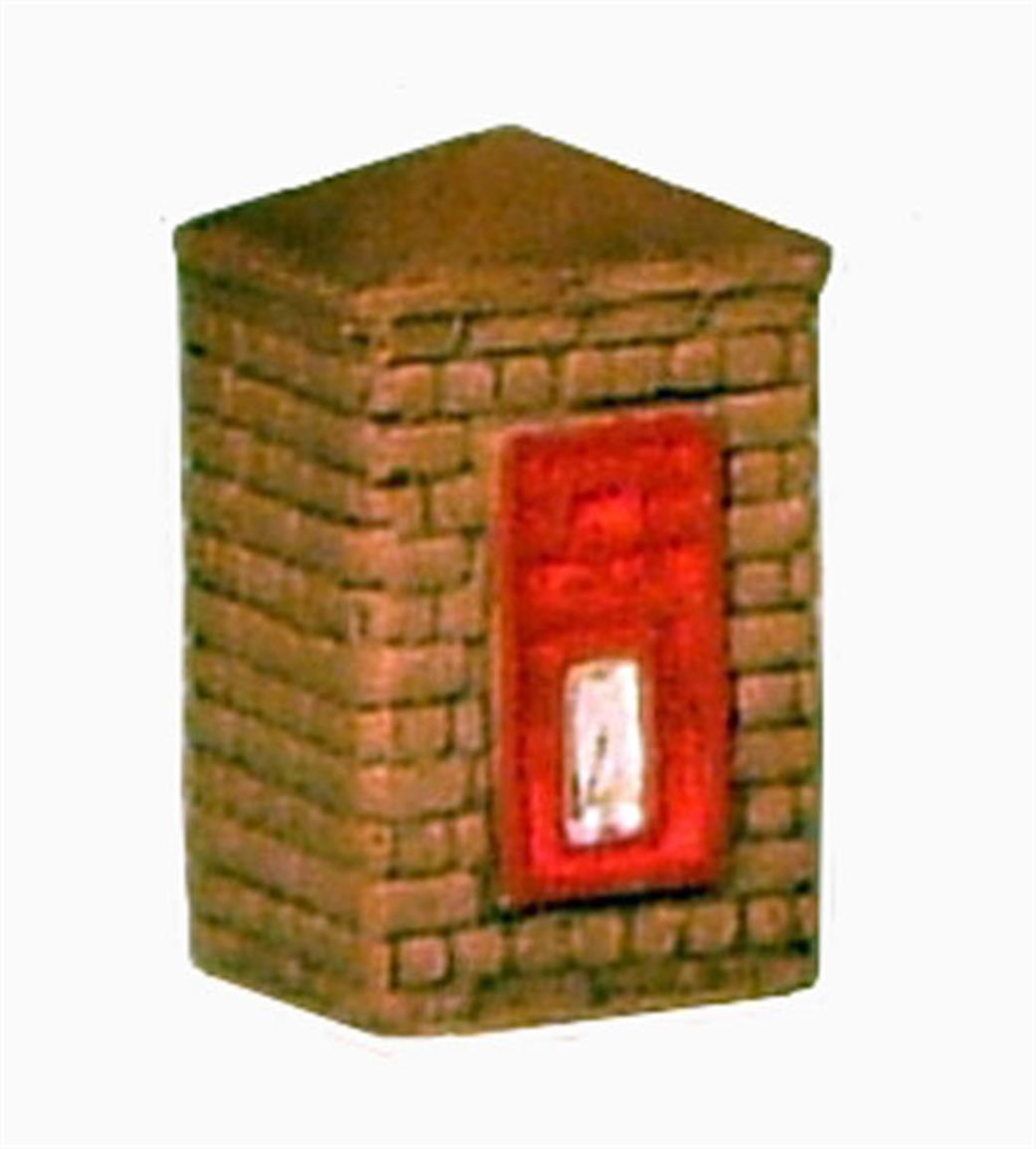Harburn Hamlet OO SS339 Post Box in Brick Column