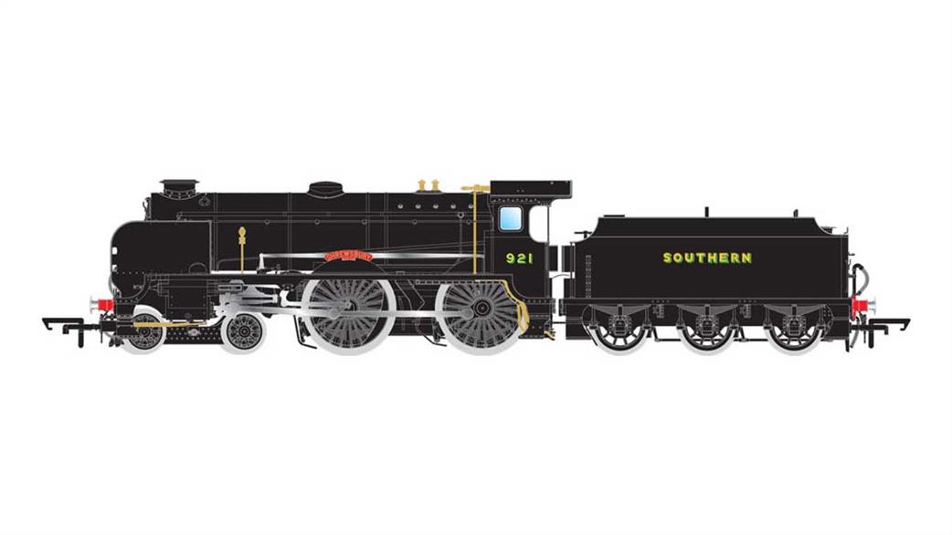 Hornby OO R3458 SR 921 Shrewsbury Maunsell Schools Class V 4-4-0 SR Livery