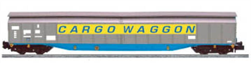 Dapol N 2F-022-005 Cargowaggon Bogie Ferry Van with Yellow Stripe 33 80 279 7516-2