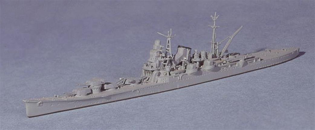Navis Neptun 1/1250 1230 IJN Tone, Japanese Heavy Cruiser of WW2 with all main guns forward