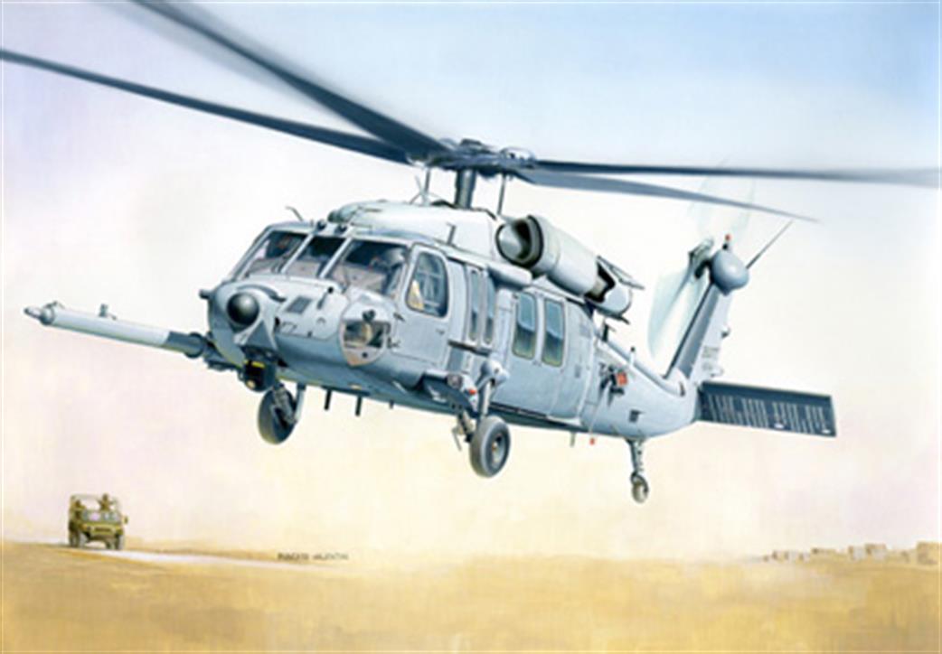 Italeri 1/48 2666 US UH-60 BlackHawk SOA Helicopter kit