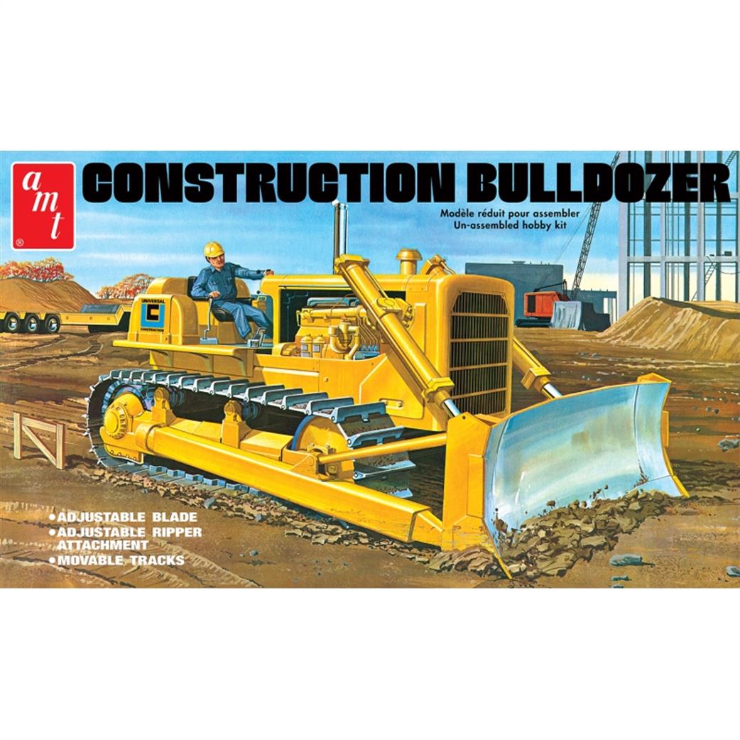 AMT/ERTL 1/25 AMT1086 Construction Bulldozer Kit