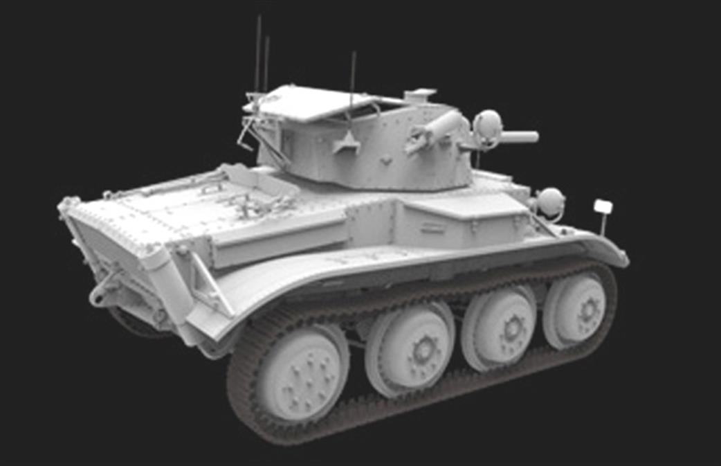 Bronco Models 1/35 35210 A17 Vickers Tetrarch Light Tank Mk1/1CS Plastic Kit