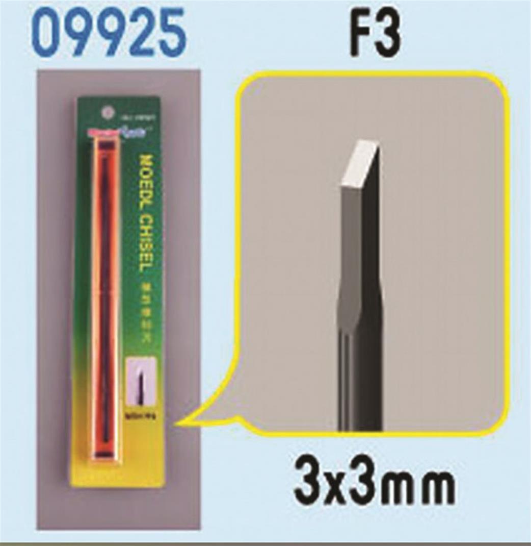 Trumpeter  09925 Micro Chisel Flat 3mm Tip