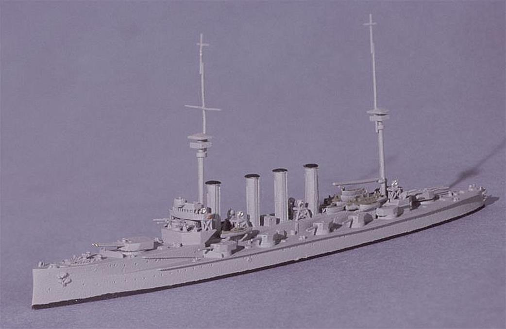 Navis Neptun 1/1250 130N HMS Defence, the last design of Armoured Cruiser for the Royal Navy, 1914
