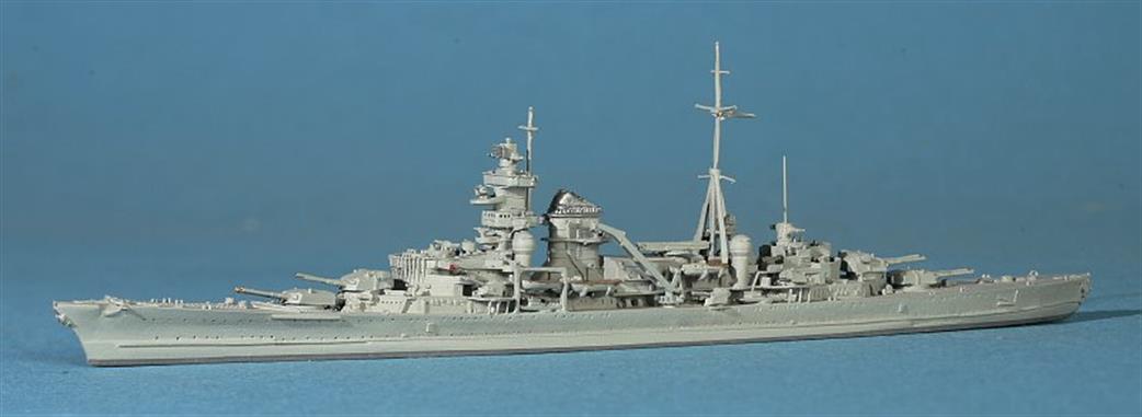 Navis Neptun 1/1250 1031 KMS Blucher, a Heavy Cruiser, 1940