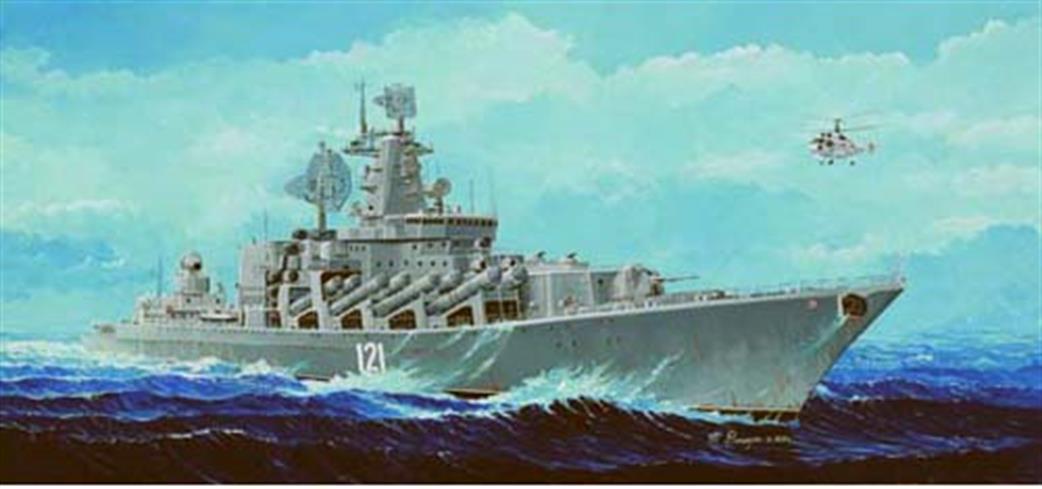 Trumpeter 1/350 04518 Moskva Modern Russian Navy Slava Class Cruiser Kit