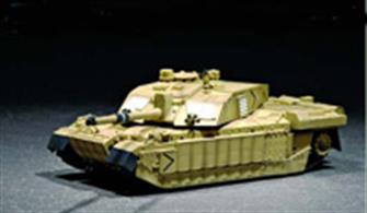 Trumpeter 07215 1/72 Scale British Challenger 2 Tank - Iraq War 2003Dimensions - Length 162mm Width 52mm.A detailed model, the kit containing over 100  components, and comes with decals for the British Army. Full instructions are included.Glue and paints are required 