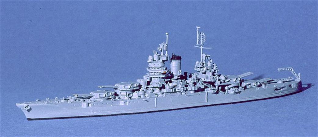 Navis Neptun 1/1250 1305B USS Mississippi, a long-lived American Battleship, 1944