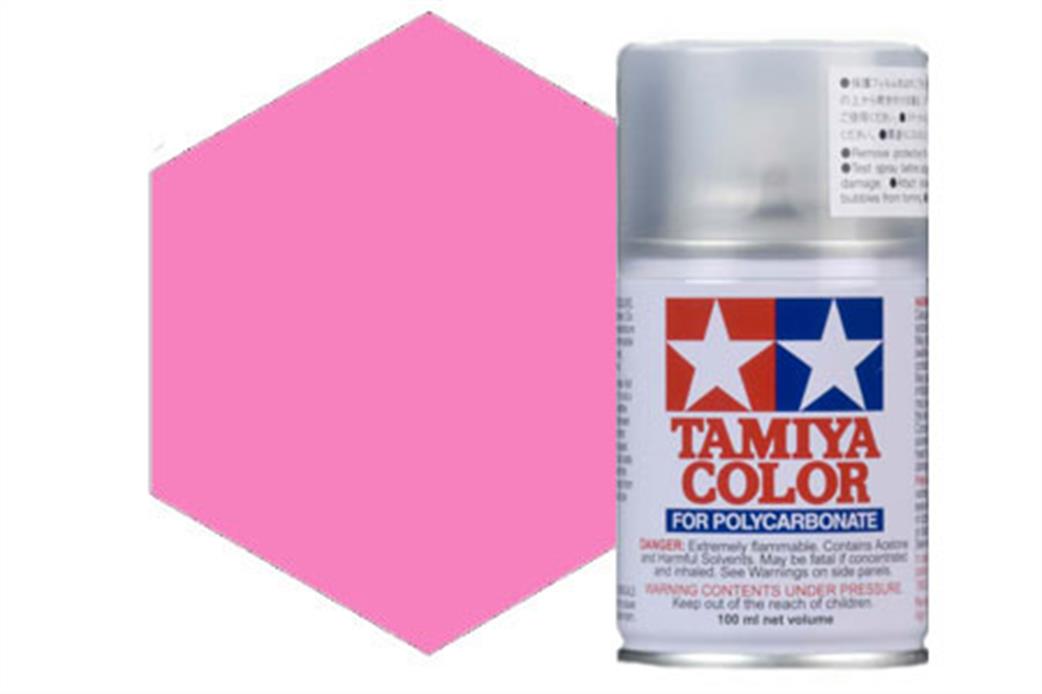Tamiya  PS-11 PS11 Pink Polycarbonate Spray Paint 100ml