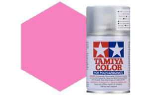 Tamiya PS11 Pink Polycarbonate Spray Paint 100ml PS-11