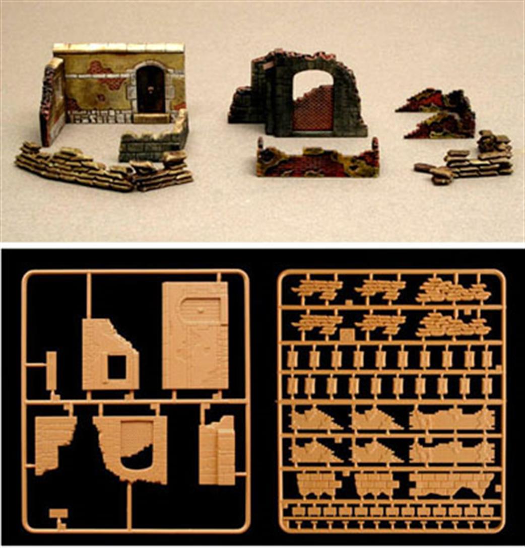 Italeri 1/72 6090 Walls and Ruins 2 WW2