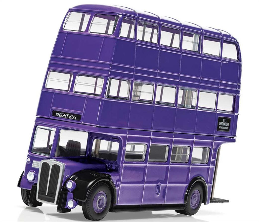 Corgi 1/76 CC99726 Harry Potter Triple Decker Knight Bus - Harry Potter and the Prizoner of Azkaban