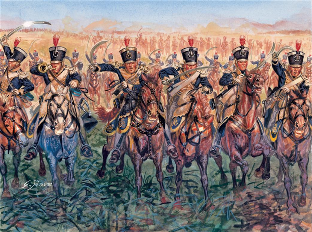 Italeri 1/72 6094 Napoleonic Wars British Light Cavalry 1815