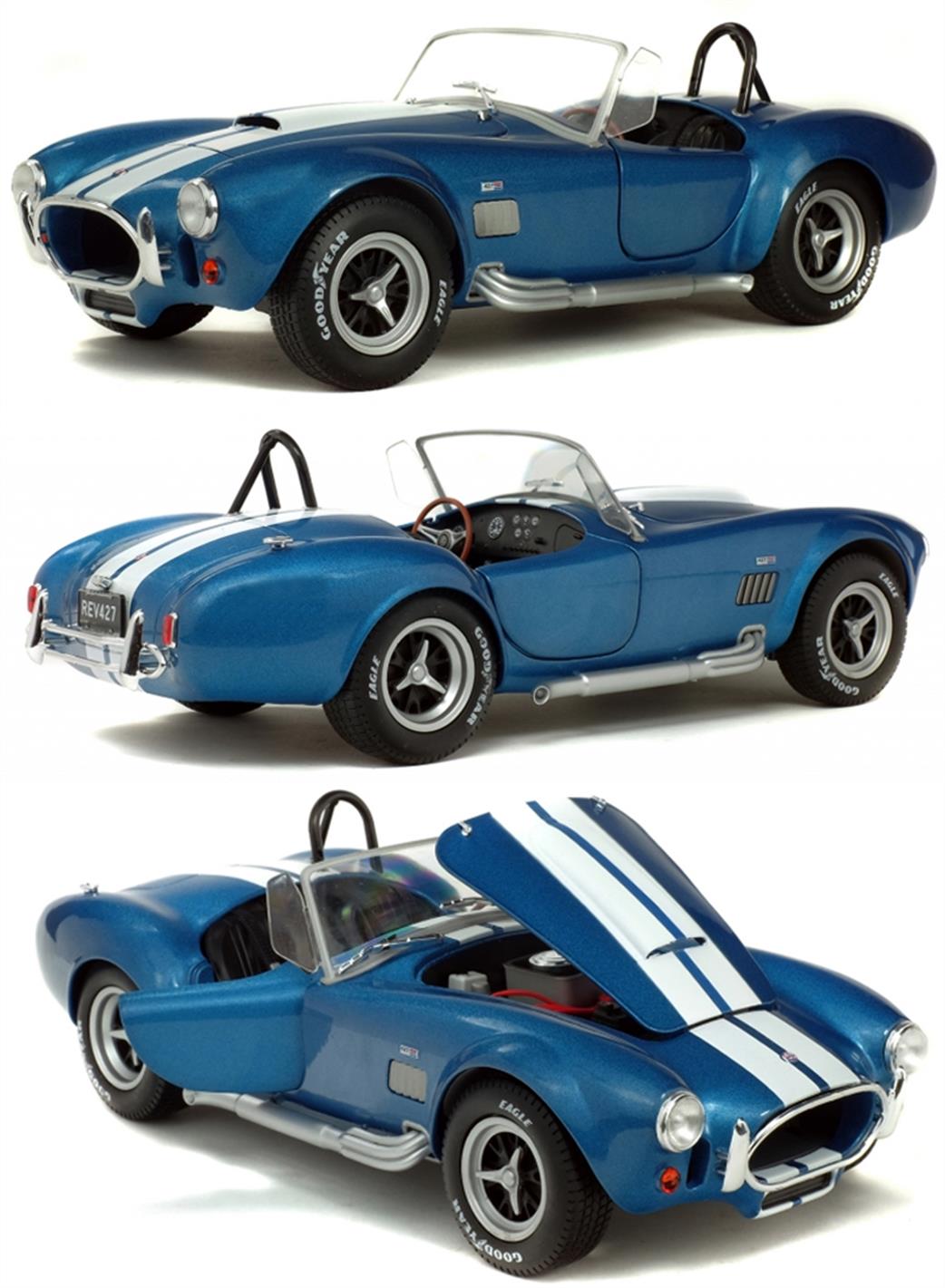 Solido - S1850017 - Véhicule - A/C Cobra 427 MKII 1965, 14 Ans To 18 Ans Bleu Metallique Solido - S1850017 - Véhicule - A/C Cobra 427 MKII 1965, 14 Ans To 18 Ans Bleu Metallique