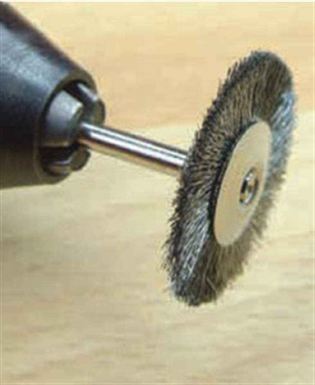 Expo 16616 Steel Rotary Wire Brush Wheel Pack of 5