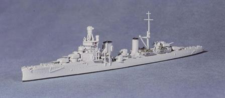 Although reported to be very fast on trials, she was unable to escape from HMAS Sydney and was finished off by a destroyer torpedo.The sisterships, which can also be represented by this model, were: Alberico da Barbiano &amp; Amberto di Giussano (both sunk together by British destroyers in 1941) and Giovani delle Bande Nere (sunk by HM submarine Urge,&nbsp;off Crete 1942).