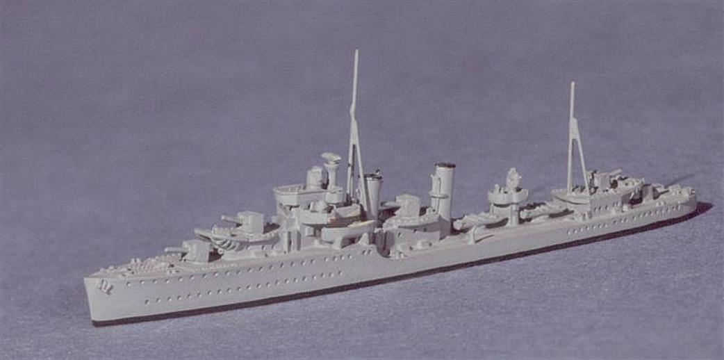 Navis Neptun 1/1250 1168B HMS Hardy, the H-class Destroyer Leader, 1939