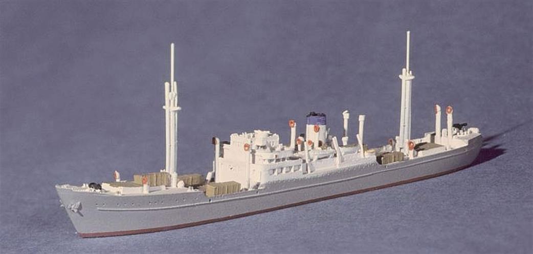 Navis Neptun 1/1250 1023 HSK6 Stier, a successful German Raider from WW2