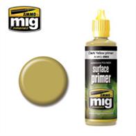 MIG Productions 2003 Dark Yellow PrimerWater based primer suitable for use under all types of colour finishes. The primer has excellent adhesion properties and the soft satin finish ensures that paint will grip perfectly and every surface detail will remain crisp and clear.60ml