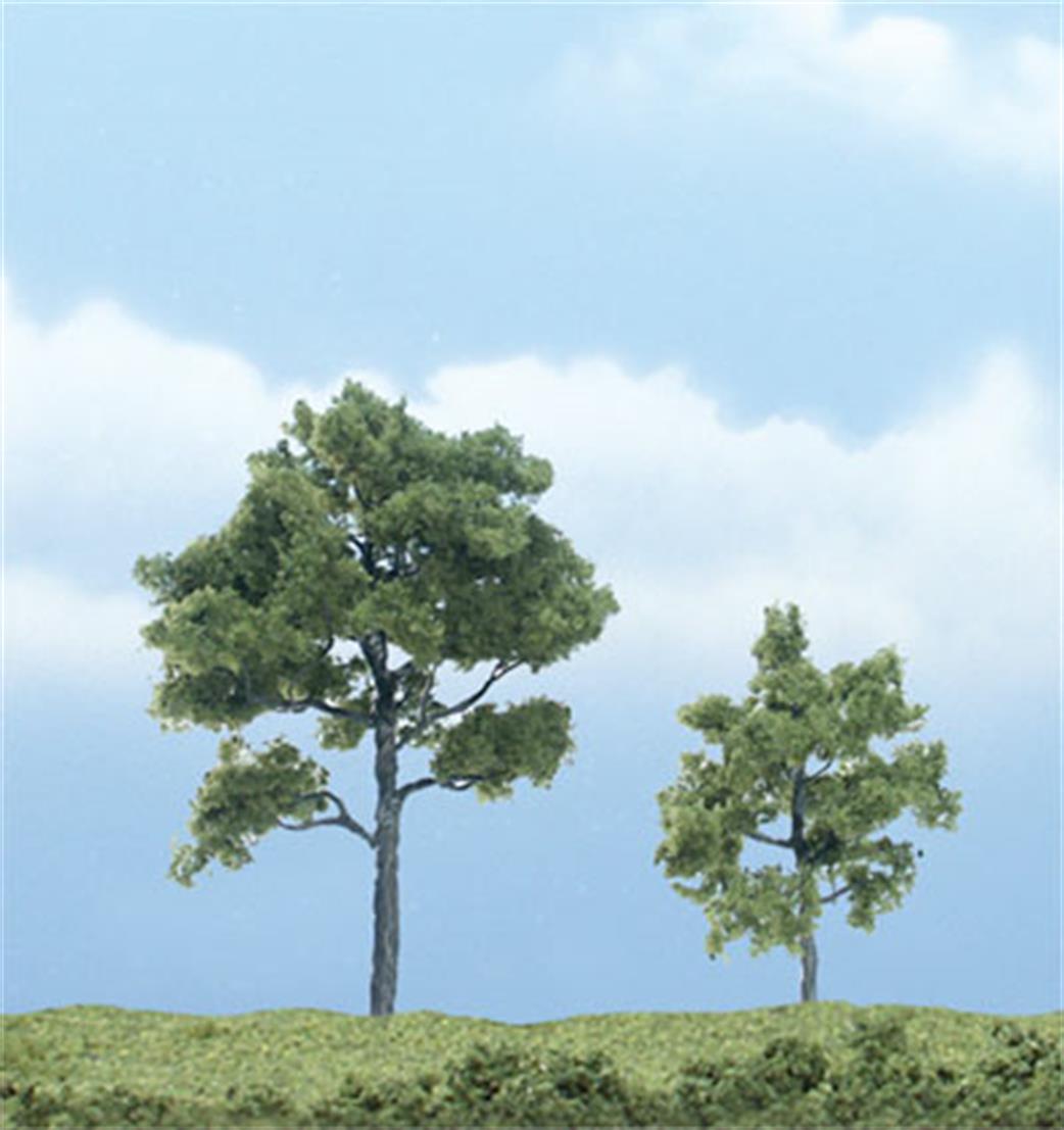 Woodland Scenics  TR1607 Locust Premium Trees 1 3/4 - 3in Pack of 2