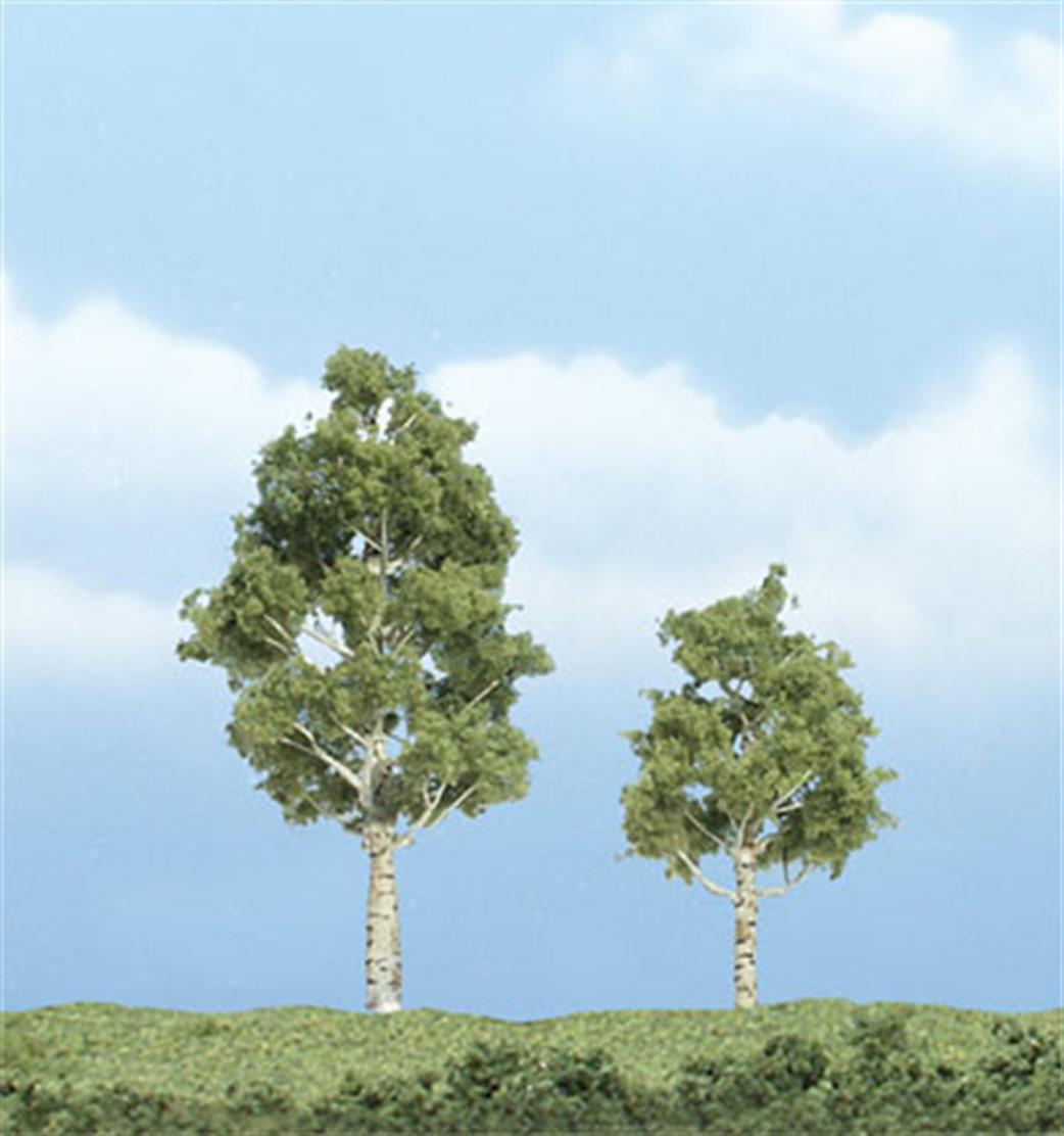 Woodland Scenics  TR1612 Aspen Premium Trees 2 - 2 3/4in Pack of 2