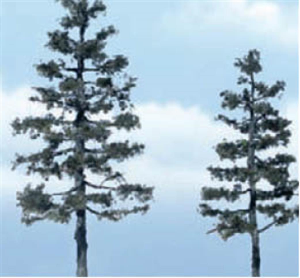 Woodland Scenics  TR1624 Spruce Pine Premium Trees 4 - 5 1/4in Pack of 2