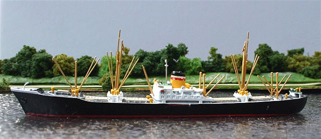 Mercator 1/1250 M917 Erlangen a post-war NDL freighter Waterline Model