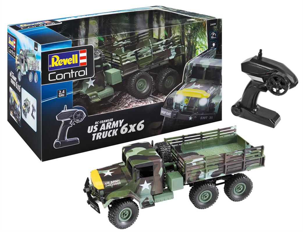 Revell 1/16 24439 U.S. Army Truck 6x6 RTR RC Crawler