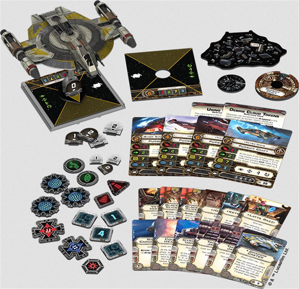 Fantasy Flight Games  SWX56 Shadow Caster Expansion Pack from Star Wars X-Wing