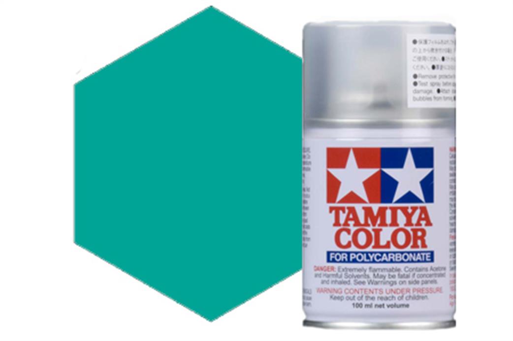 Tamiya  PS-54 PS54 Colbalt Green Polycarbonate Spray Paint 100ml