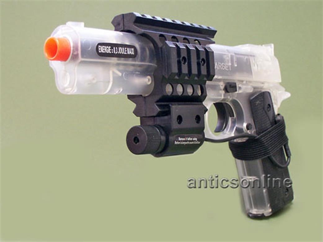 KWC Cybergun 1/1 18344 Colt 1911 Target Model Translucent BB Pistol