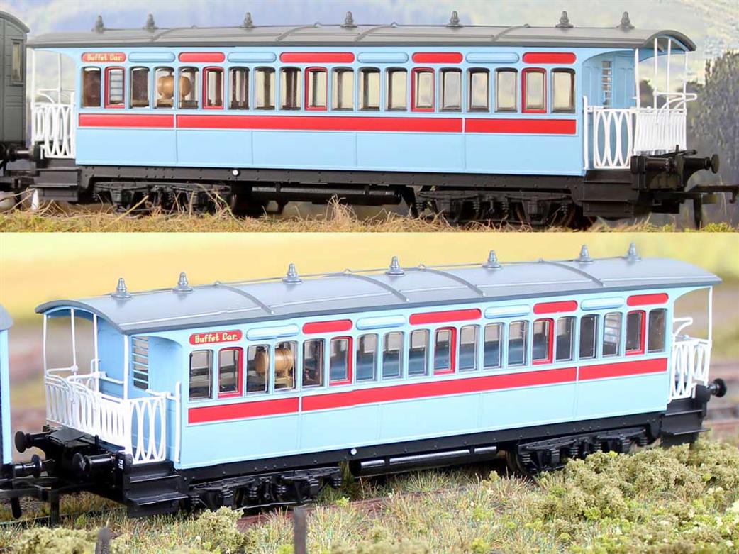 Rapido Trains OO 922003 The Titfield Thunderbolt Buffet Car ex-Wisbech Tramway Coach