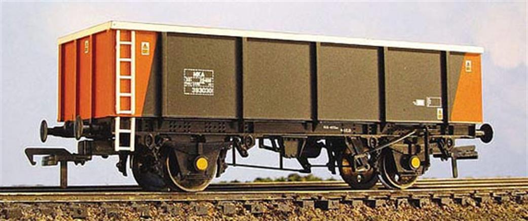 Graham Farish N 373-977 46 Tonne GLW MEA Box Mineral Wagon Loadhaul Black & Orange