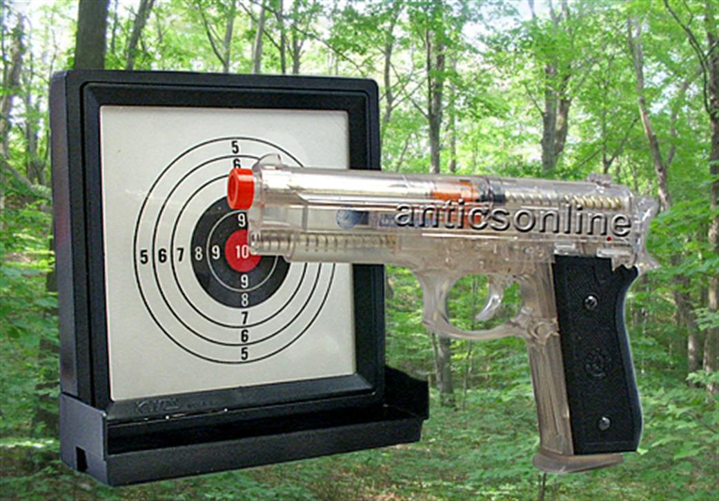 Cybergun  21041 Taurus PT92 Translucent BB Pistol with Sticky Target 1/1