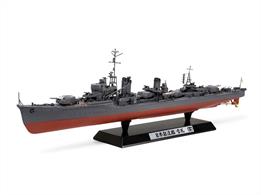 Tamiya 1/350 Japanese Navy Destroyer Yukikaze Kit 78020This model kit recreates the Imperial Japanese Navy Kagero class destroyer Yukikaze (snowy wind or wind-blown snow) as she appeared during the 1945 operation Ten-Ichi-Go (Heaven One) during the battle for Okinawa.