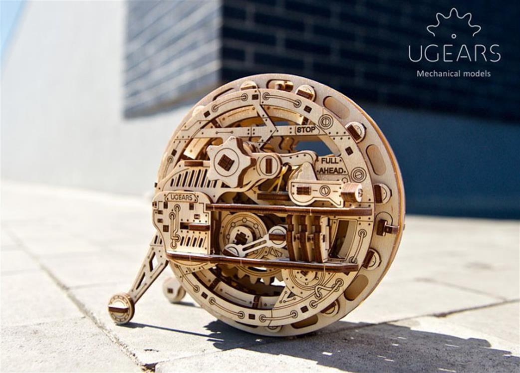 Ugears  70080 Mono-Wheel Wooden Construction Kit