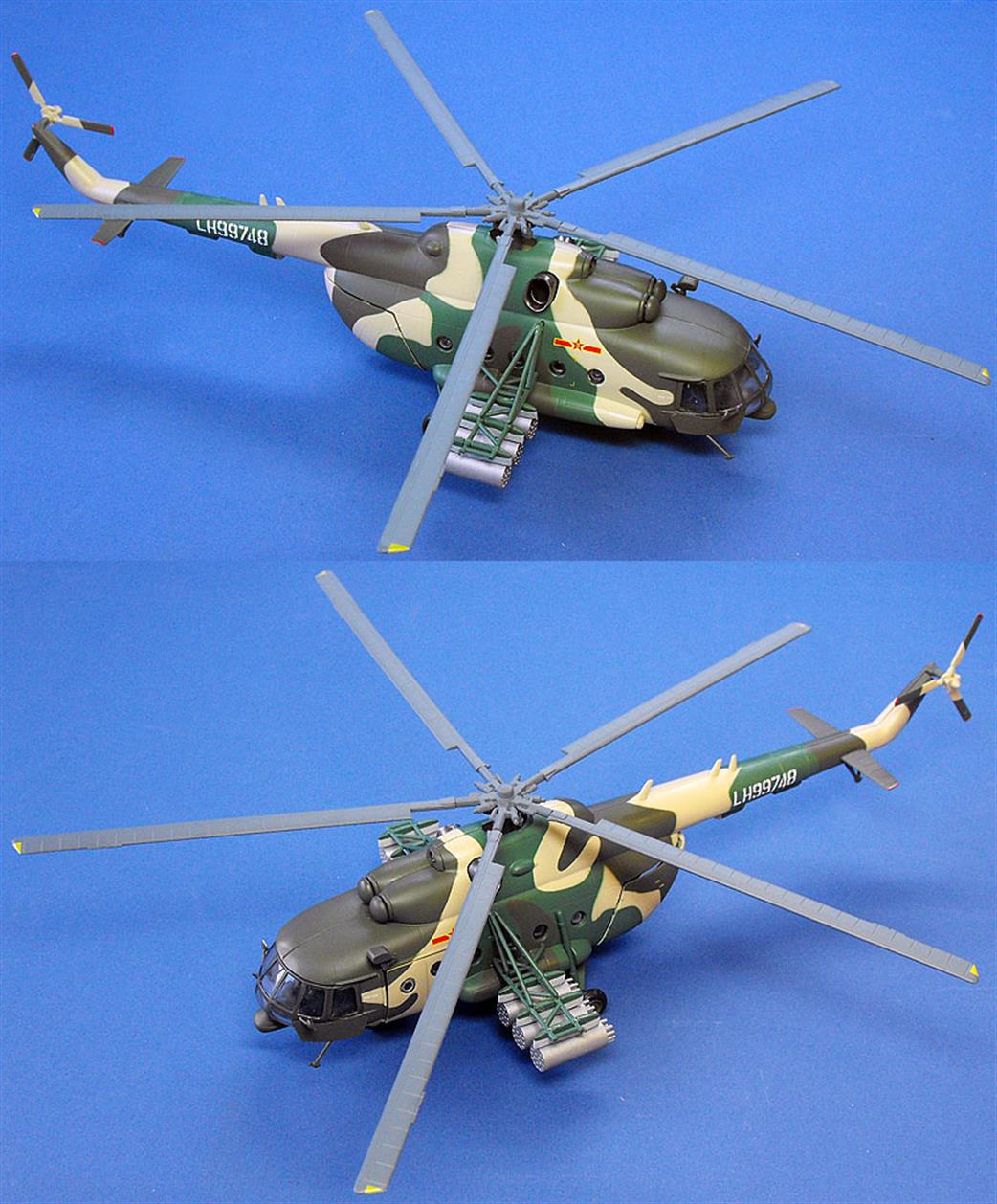 Witty Wings WTW72-102-01NPQ MI-171 China Air Force LH99748 Helicopter Model 1/72