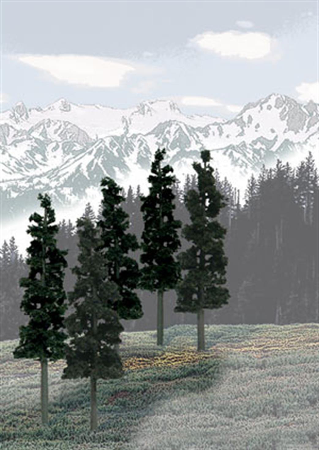 Woodland Scenics  TR1582 12 Pine Trees 6-8in