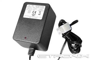 A standard wall charger for slow charging of 7.2 volt battery packs..