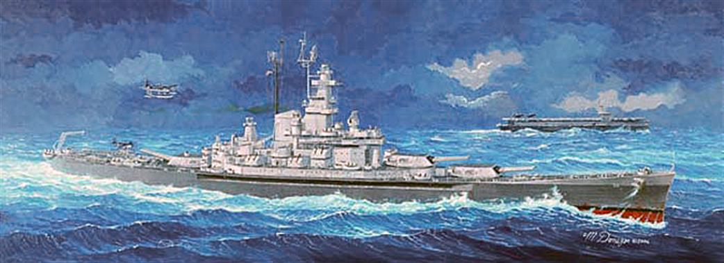 Trumpeter 05306 USS BB-59 Massachusetts Battleship Kit 1/350