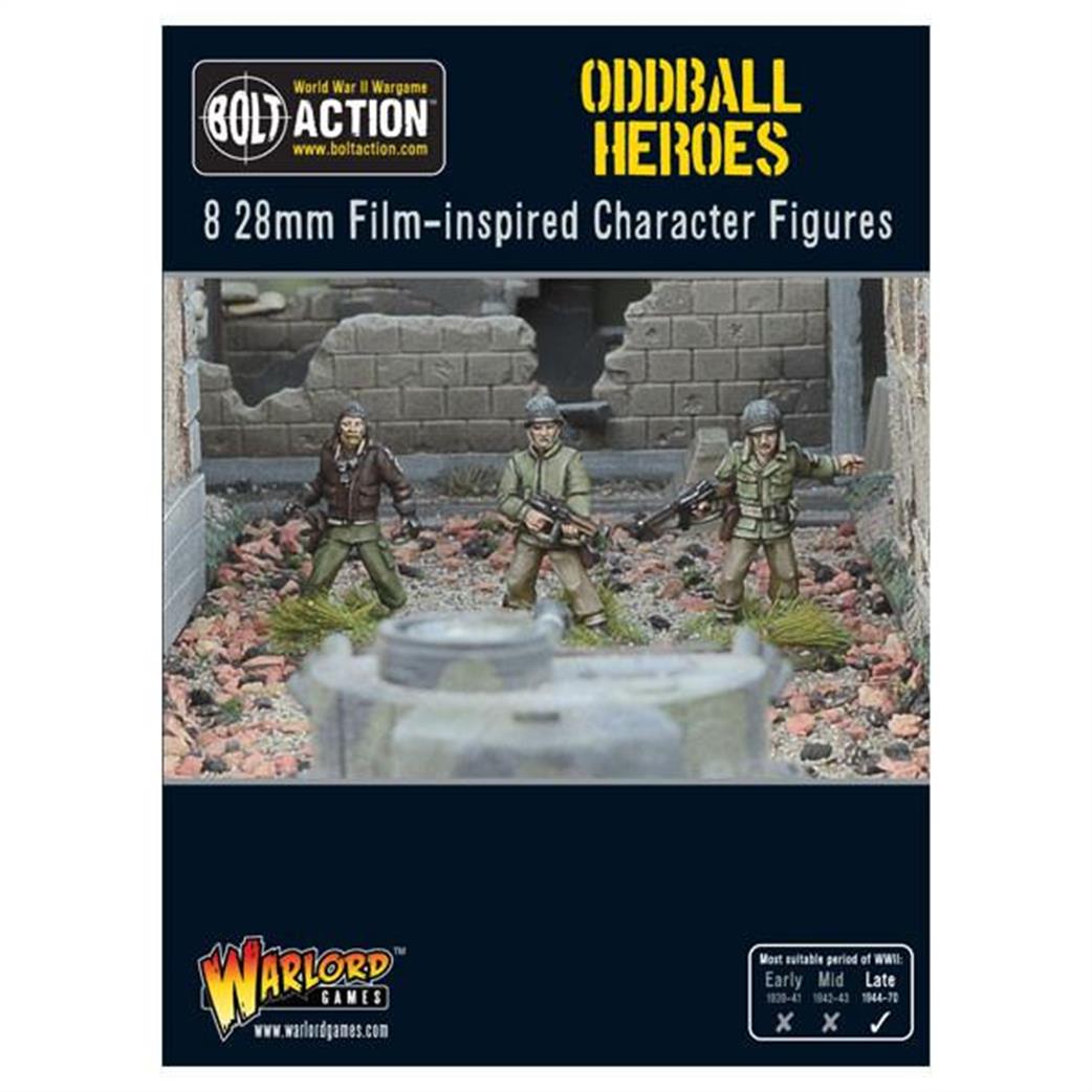 Warlord 402213001 Oddball Heroes Figure Pack 28mm