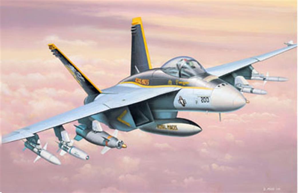 Revell 1/100 06626 F-18F Hornet Easy Kit