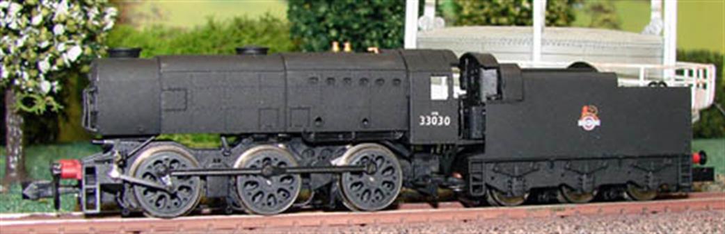 Dapol N 2S-021-001 BR 33016 Q1 Class 0-6-0 Locomotive Early Emblem