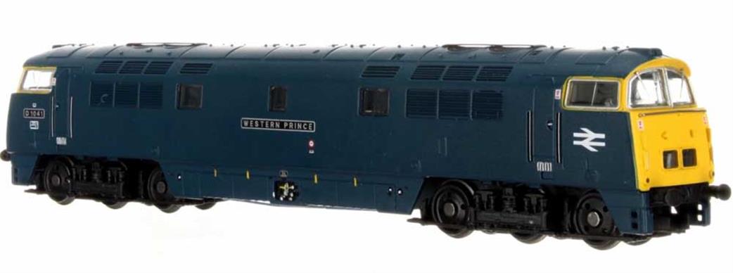 Dapol N 2D-003-017 BR D1415 Western Prince Class 52 C-C Diesel Hydraulic Locomotive Blue Full Yellow Ends