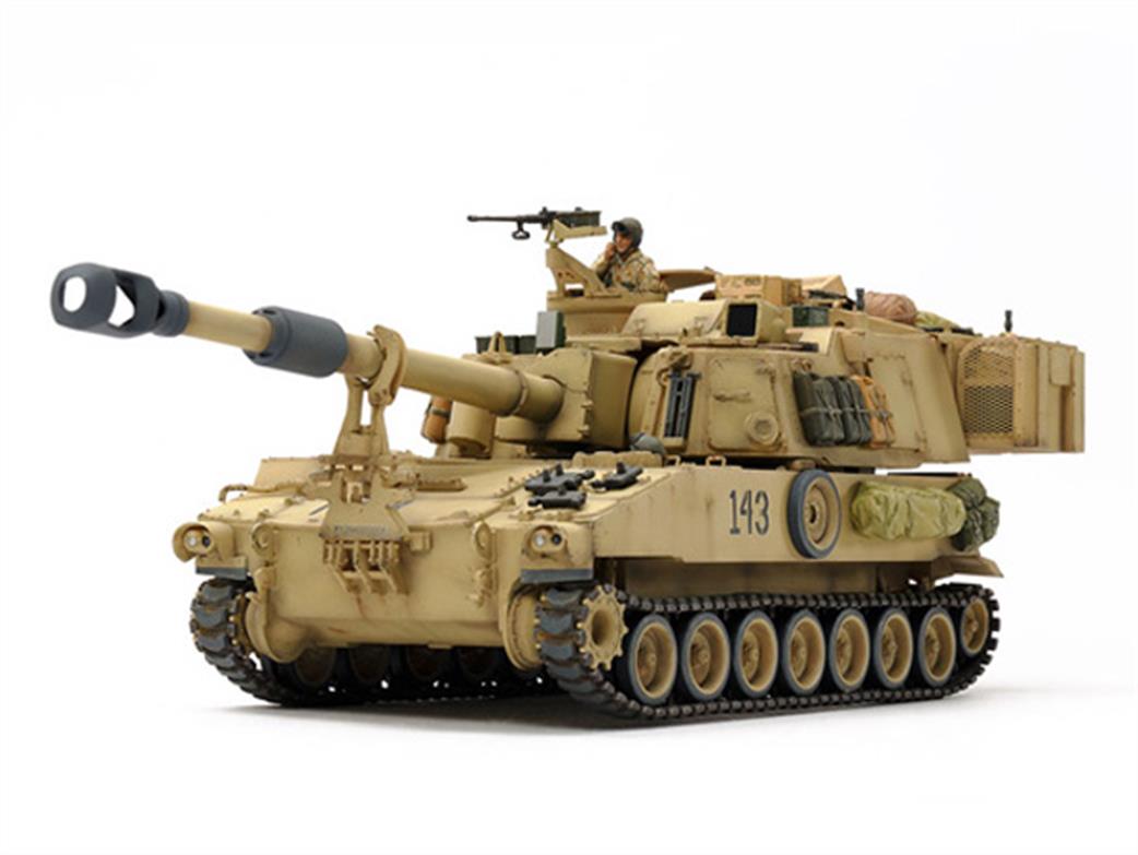 Tamiya 1/35 37026 US Army M109A6 Paladin SPG  Iraq War