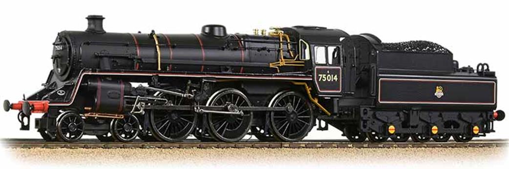 Bachmann OO 31-117 BR 75014 4MT 4-6-0 Lined Black Early Emblem