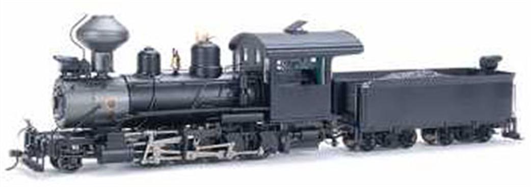 Bachmann America On30 25999 Baldwin 2-8-0 DCC Equipped Unlettered Loco Black