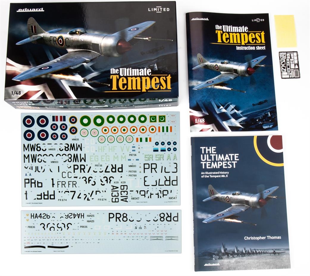 Eduard 1/48 11164 The Ultimate Tempest Plastic Kit